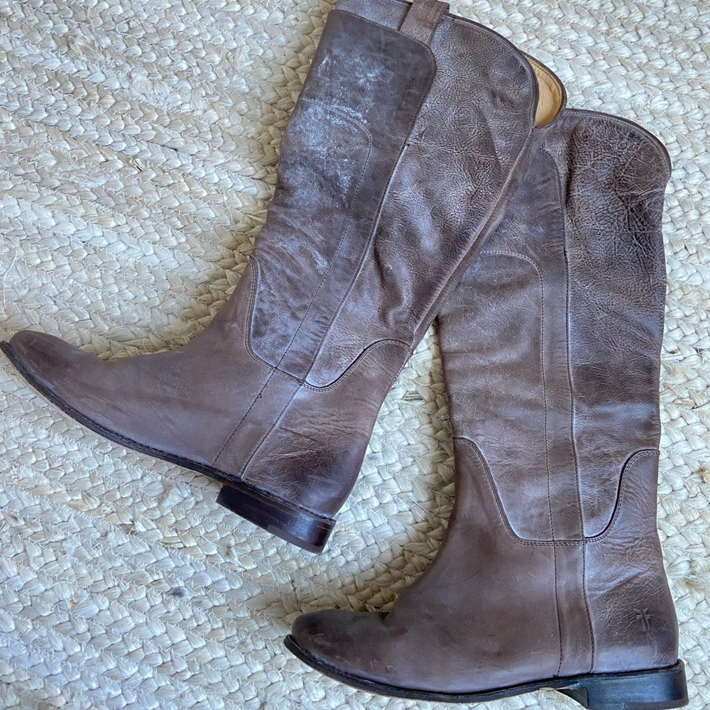 Frye Paige Tall Riding Boot - Picture 2 of 9